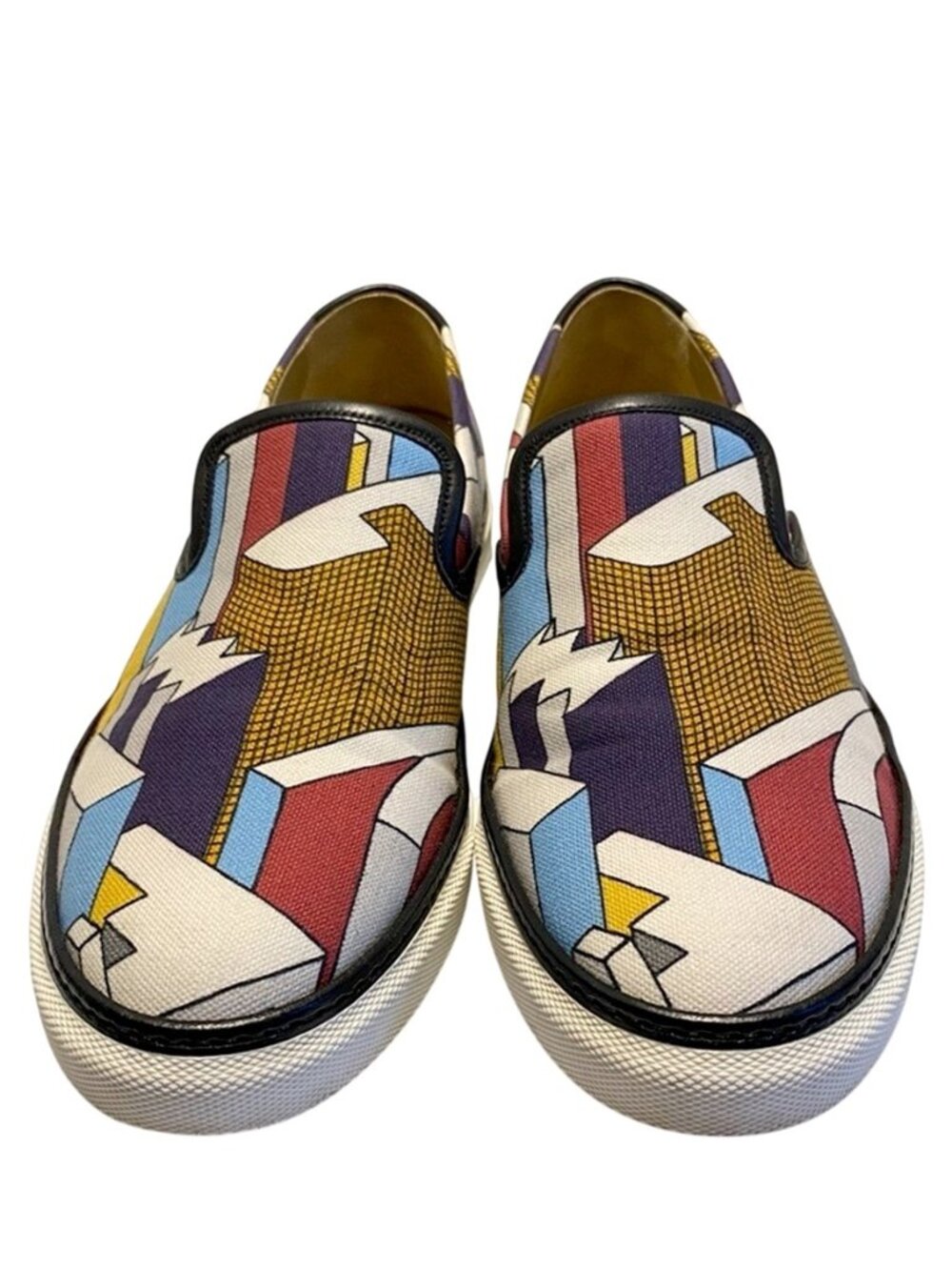 Hermès Men's Canvas Slip-on Shoes / EU 41/ US 8 - Picture 3 of 16